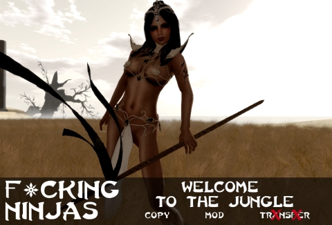 Welcome to the Jungle Pose Ad