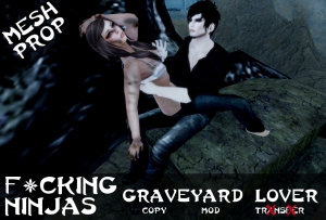 Graveyard Lover Pose Ad